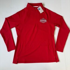 Peter Millar Raglan Sleeve Perth Layer Womens Sz M Ohio State National Champions